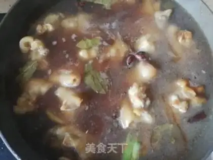 Make Pig hoof and soybeans step 16