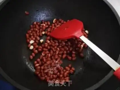 Make Salt peanut rice step 1