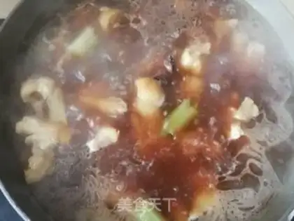 Make Pig hoof and soybeans step 17