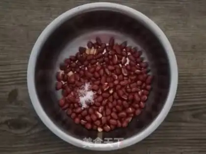 Make Salt peanut rice step 2