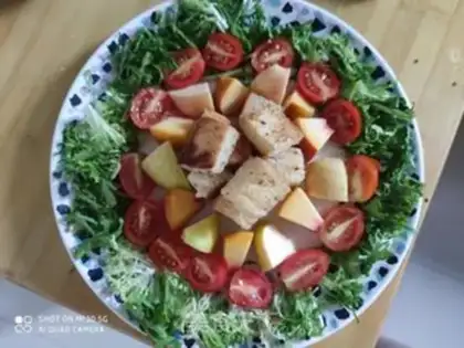 Make Bread salad step 7
