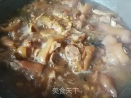 Make Pig hoof and soybeans step 21