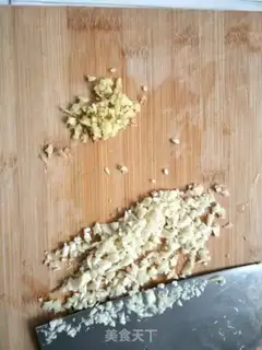 Make Garlic fan shrimp step 4