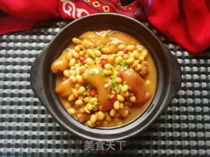 Make Pig hoof and soybeans step 23