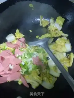 Make Cracker and ham sausage step 3