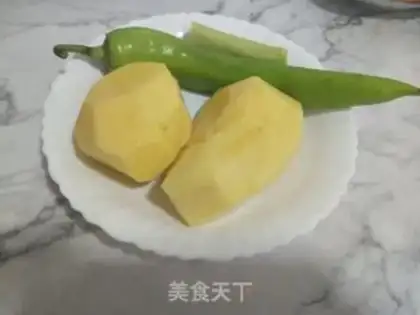 Make Potato silk step 0