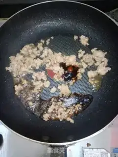Make Meat and eggs step 5