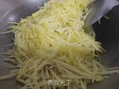Make Potato silk step 4