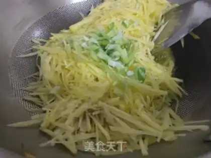 Make Potato silk step 5