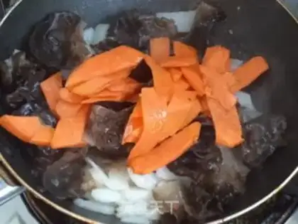 Make Three-colour healthy vegetables step 7