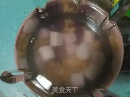 Make Potato mountain bean milk step 4