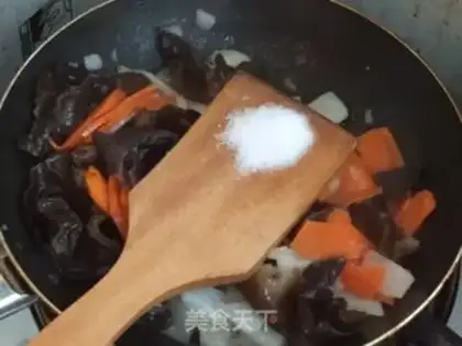 Make Three-colour healthy vegetables step 8