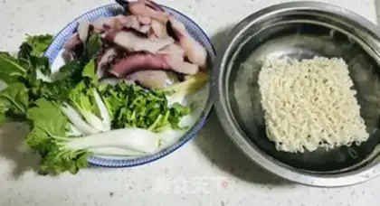 Make Squid noodles step 1