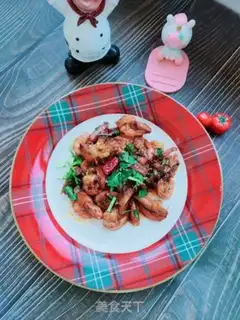 Make Spicy shrimp step 13