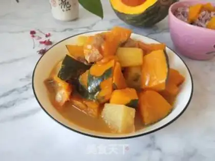 Make Potato stew pumpkin step 6