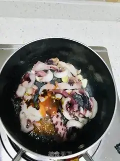Make Squid noodles step 3