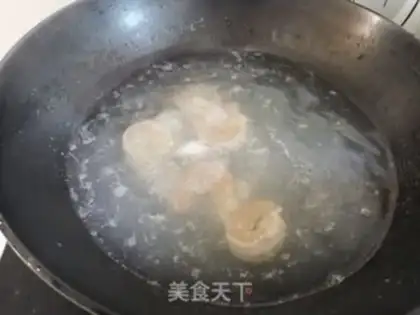Make Celery lily shrimp step 5