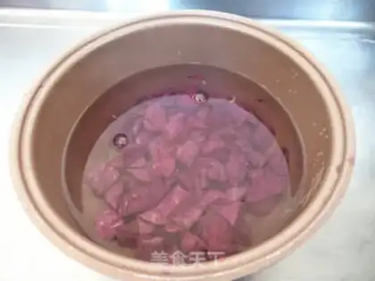 Make Potato and rice congee step 4