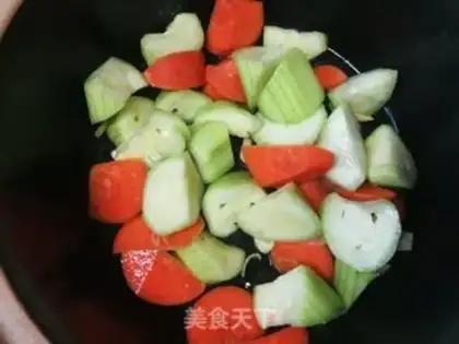 Make Carrot and guacamole step 5
