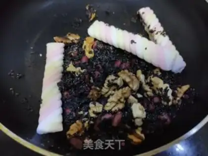 Make Black sesame peanut walnut step 8