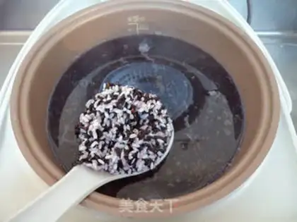 Make Potato and rice congee step 6