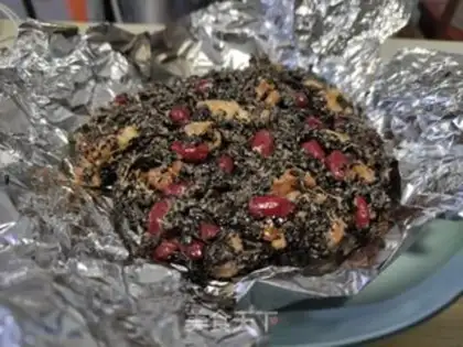 Make Black sesame peanut walnut step 12