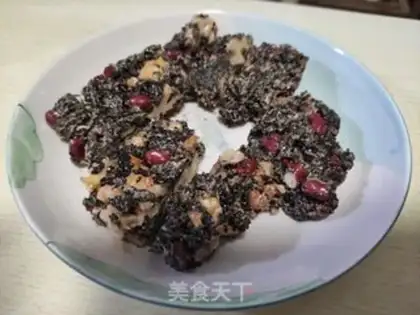 Make Black sesame peanut walnut step 13