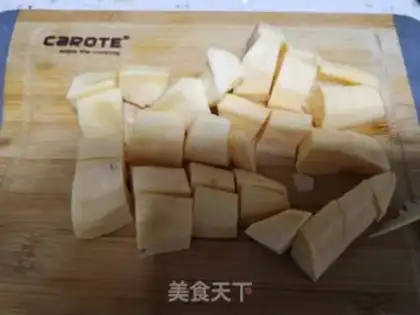 Make Potato congee step 1
