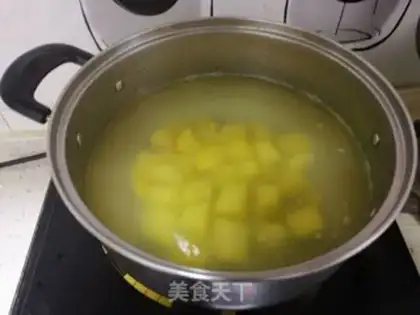 Make Potato congee step 3