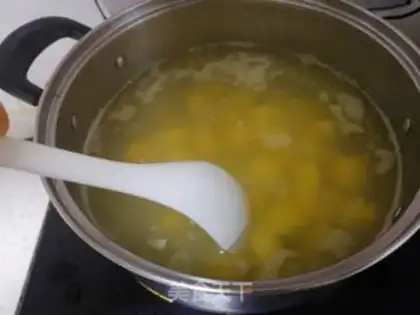 Make Potato congee step 5