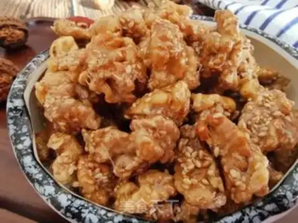 Make Amber walnuts step 11