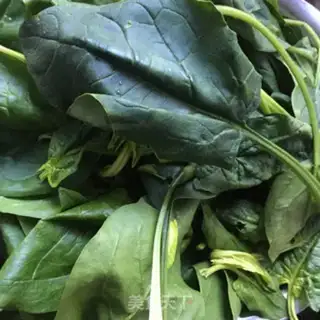 Make Spinach egg steam step 2
