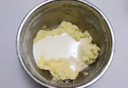 Make Almond soufflé step 7
