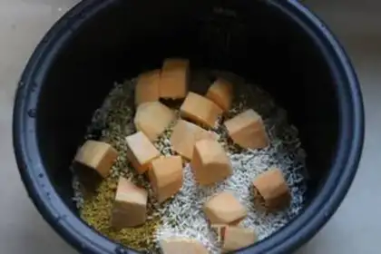 Make Potato rice step 4