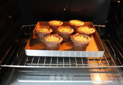Make Almond soufflé step 12
