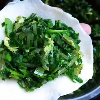 Make Spinach egg steam step 8