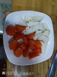 Make Carrot Mountain Powder step 2