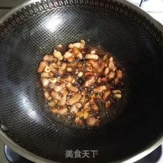 Make The broccoli pole step 4
