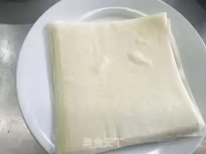 Make Spring rolls step 4