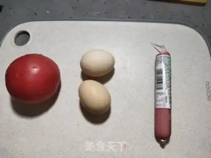 Make Tomato fried eggs step 0