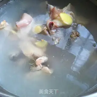 Make Chicken soup from red cucumbers step 3