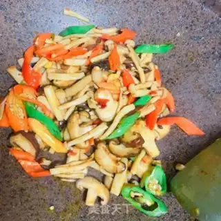 Make Fried mushrooms step 7