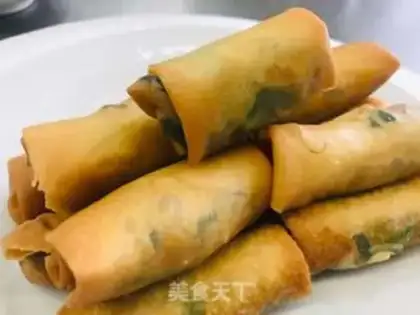 Make Spring rolls step 15