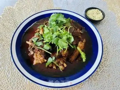 Make Pyre-in red lamb chops step 7