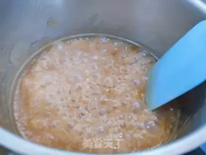 Make Caramel almonds step 10