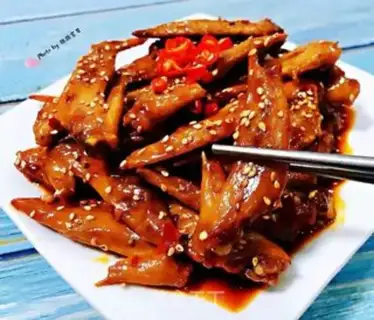 Make Hot chicken wings step 13