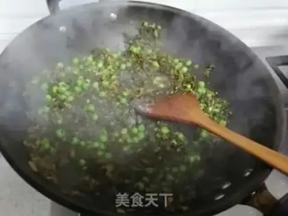 Make Peas in the snow step 5