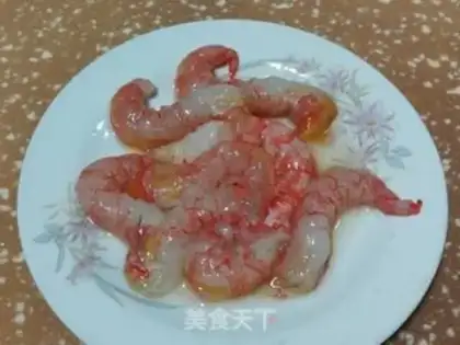 Make Pumpkin noodles for mushroom shrimp step 2