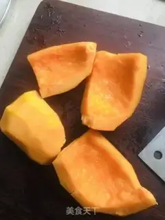 Make Pumpkin steams lilies step 0