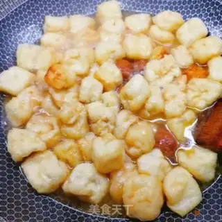 Make Tofu and meatballs step 3